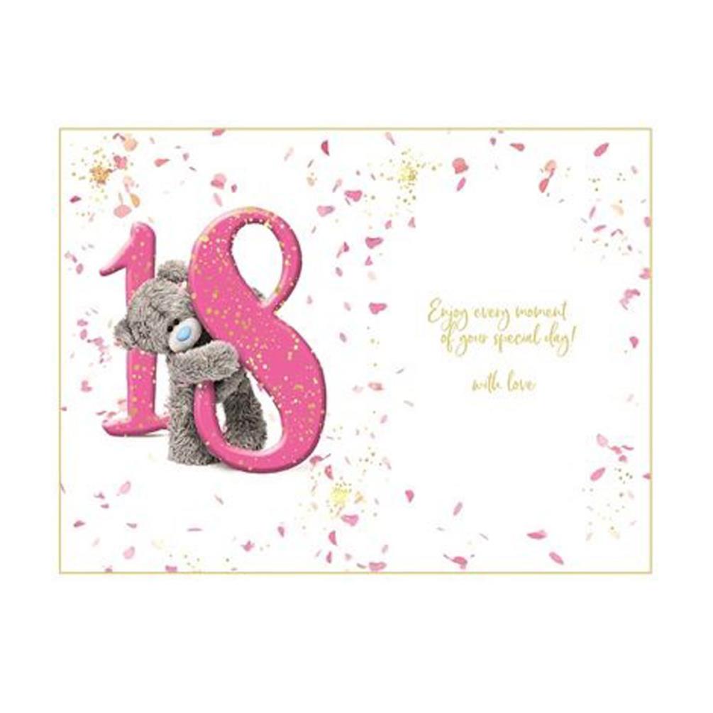 Fantastic 18th Birthday Photo Finish Me to You Bear Card Extra Image 1